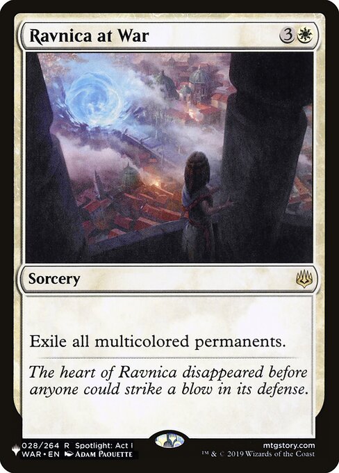 Ravnica at War highlighted card art