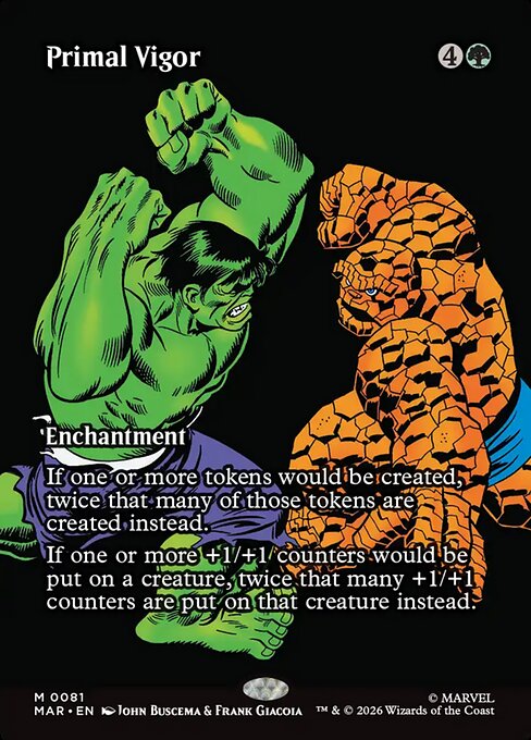 Primal Vigor from Marvel Universe