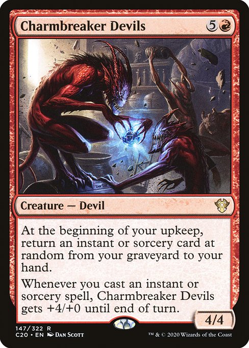Charmbreaker Devils from Commander 2020