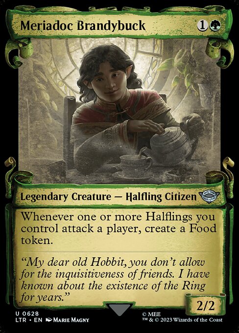 Meriadoc Brandybuck highlighted card art