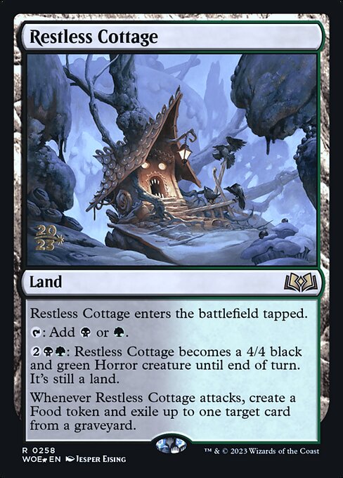 Restless Cottage from Wilds of Eldraine Promos