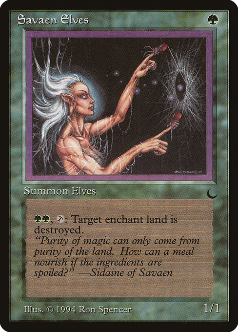 Savaen Elves highlighted card art