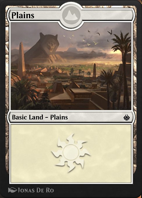 Plains from Amonkhet Remastered