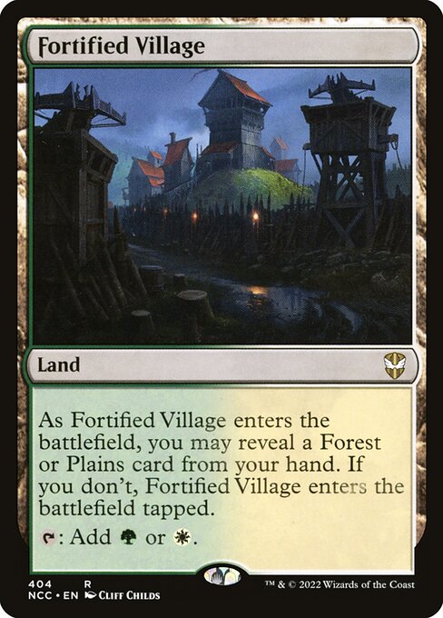 Fortified Village from New Capenna Commander