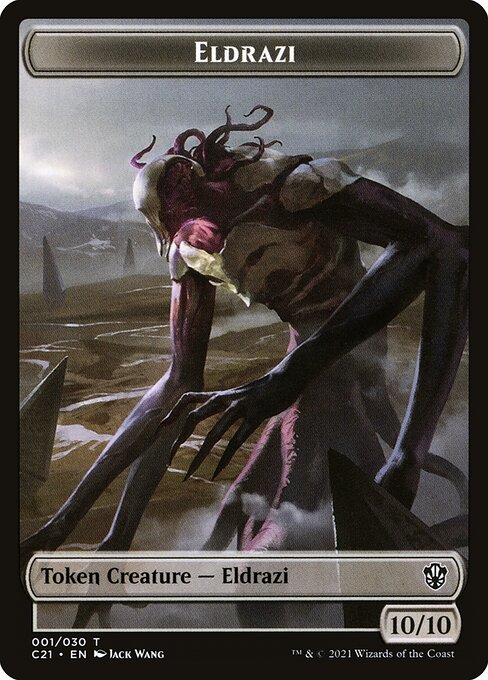 Eldrazi from Commander 2021 Tokens