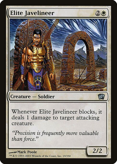 Elite Javelineer highlighted card art