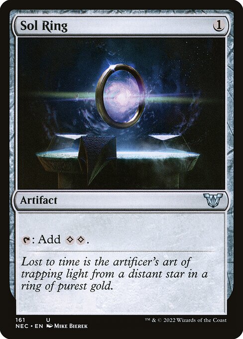 Sol Ring from Neon Dynasty Commander