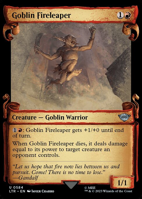 Goblin Fireleaper highlighted card art