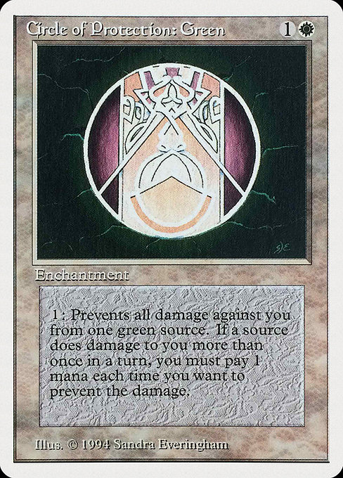 Circle of Protection: Green from Summer Magic / Edgar