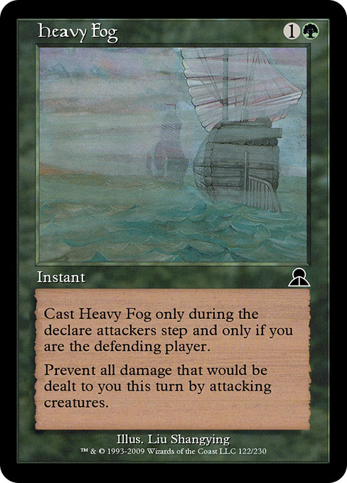 Heavy Fog highlighted card art