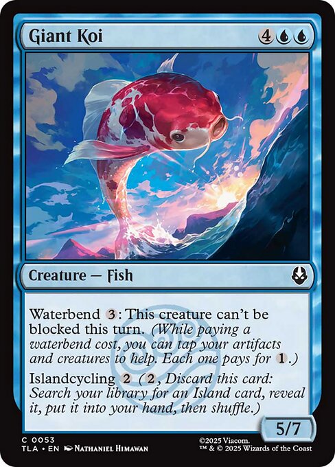Giant Koi highlighted card art
