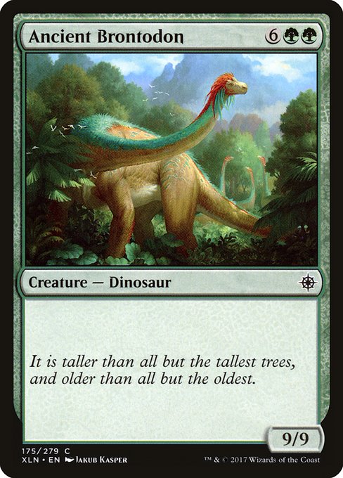 Ancient Brontodon from Ixalan