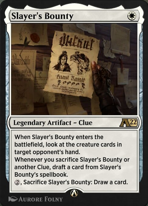 Slayer's Bounty highlighted card art