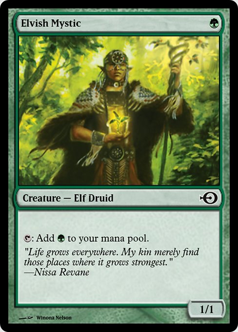 Elvish Mystic from Magic Online Promos