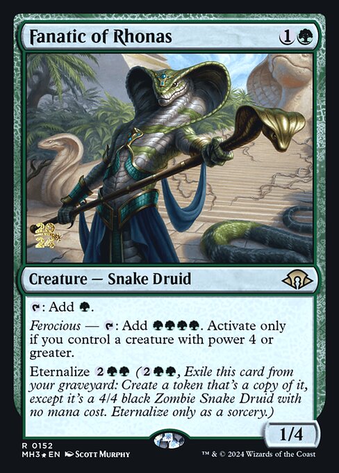 Fanatic of Rhonas from Modern Horizons 3 Promos