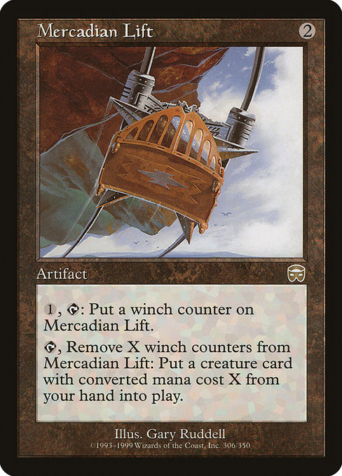 Mercadian Lift highlighted card art