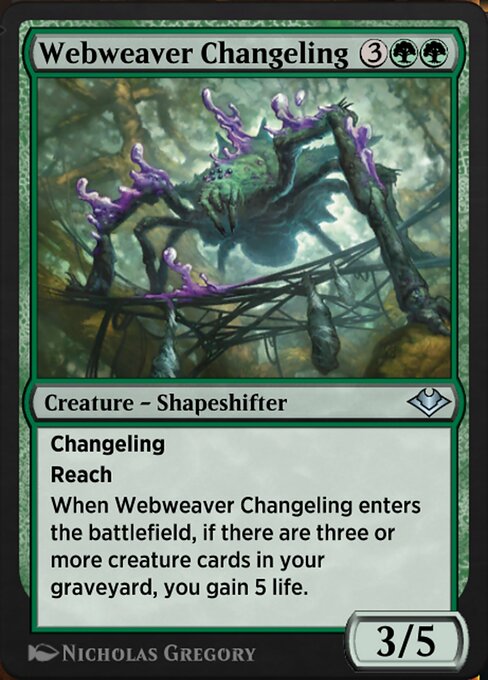Webweaver Changeling from Jumpstart: Historic Horizons