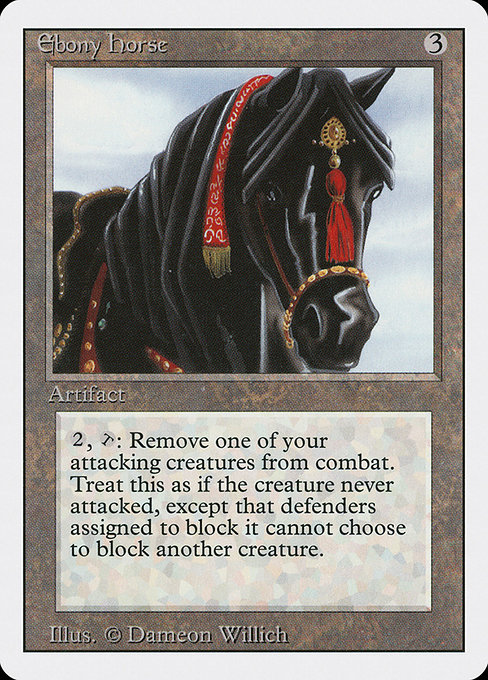 Ebony Horse from Revised Edition