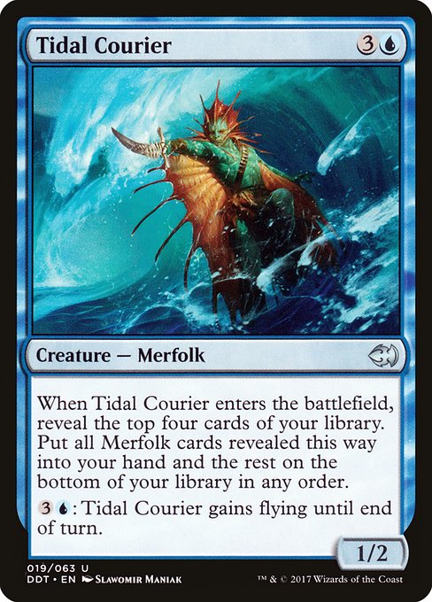 Tidal Courier highlighted card art