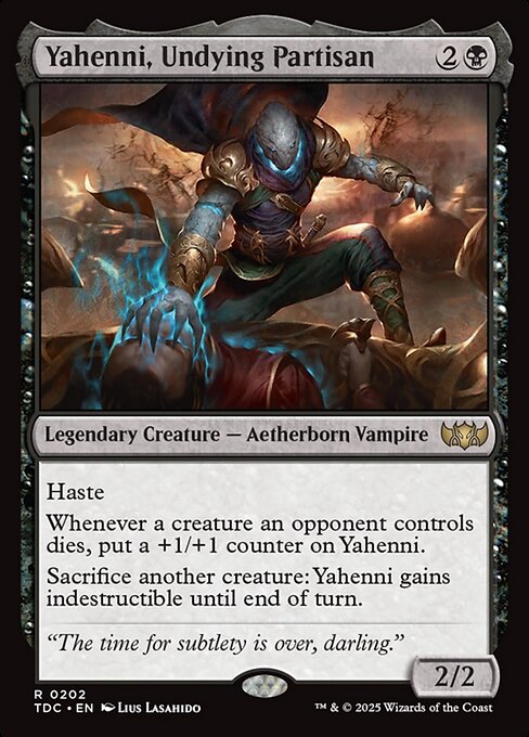 Yahenni, Undying Partisan highlighted card art