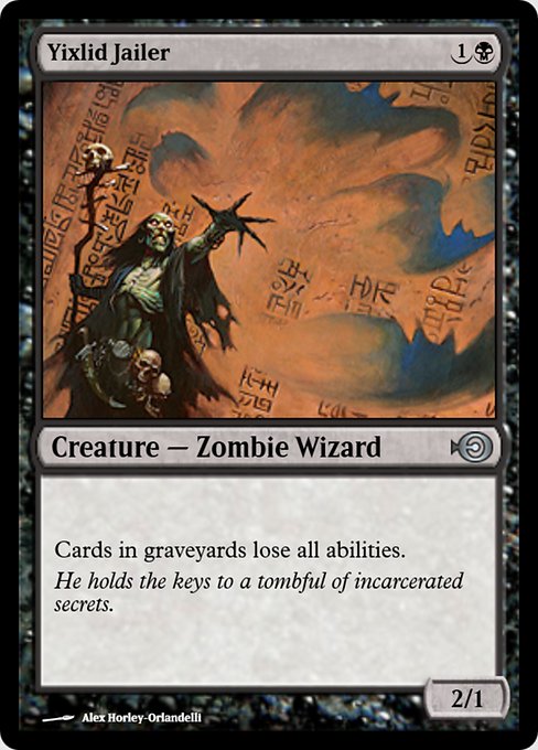 Yixlid Jailer from Magic Online Promos