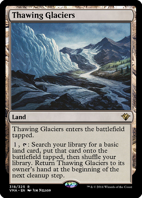 Thawing Glaciers highlighted card art