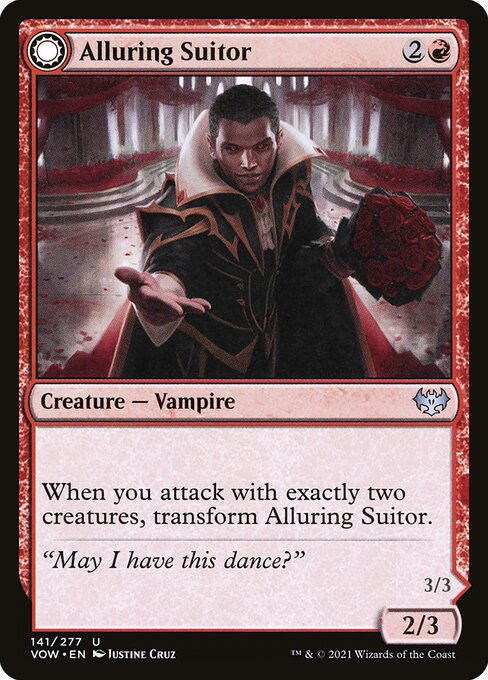 Alluring Suitor // Deadly Dancer from Innistrad: Crimson Vow