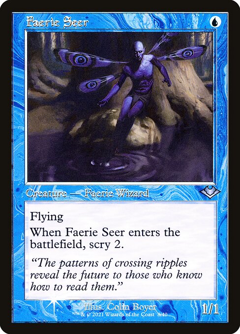 Faerie Seer from Modern Horizons 1 Timeshifts