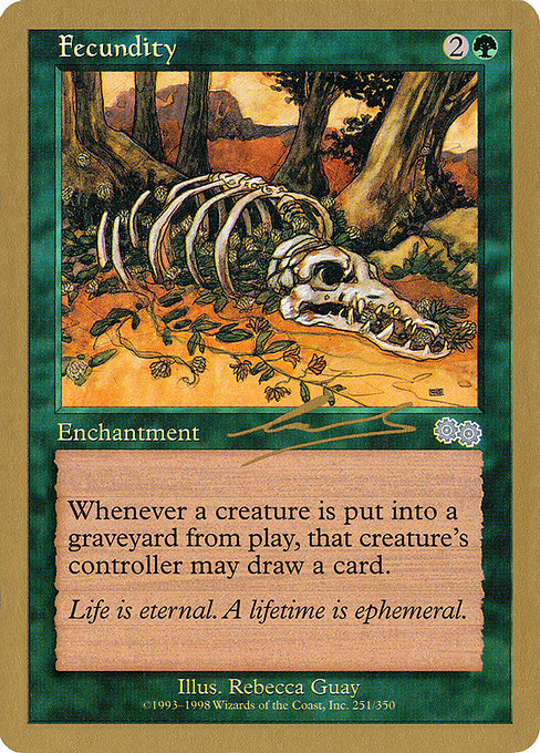 Fecundity from World Championship Decks 2000