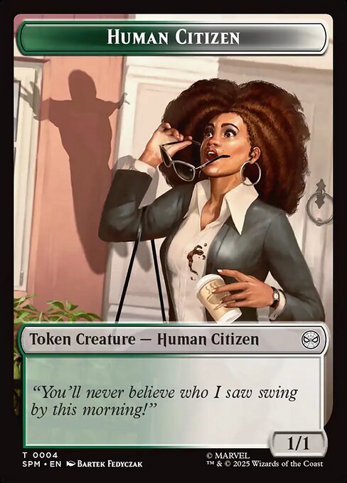Human Citizen highlighted card art