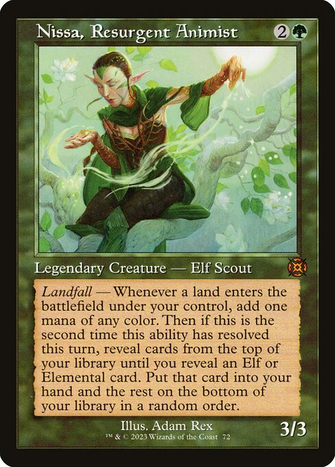 Nissa, Resurgent Animist from March of the Machine: The Aftermath