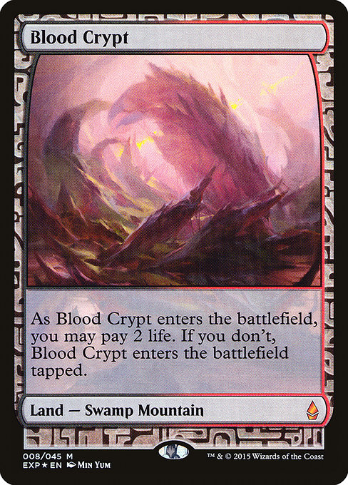 Blood Crypt from Zendikar Expeditions