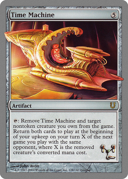 Time Machine highlighted card art