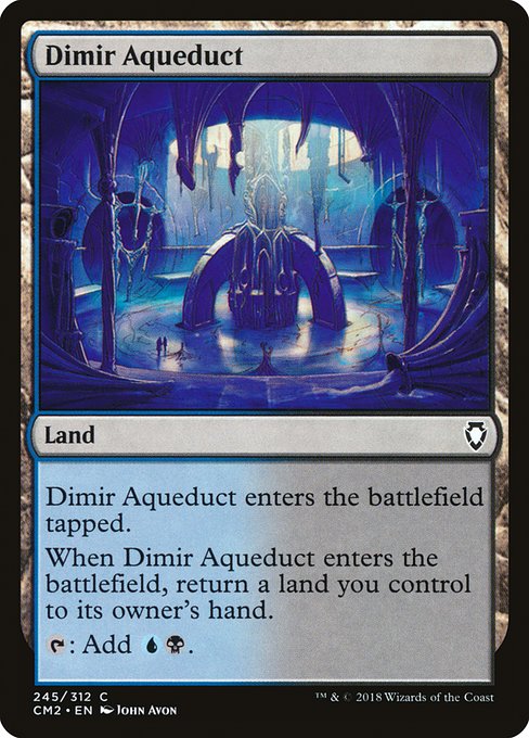 Dimir Aqueduct from Commander Anthology Volume II