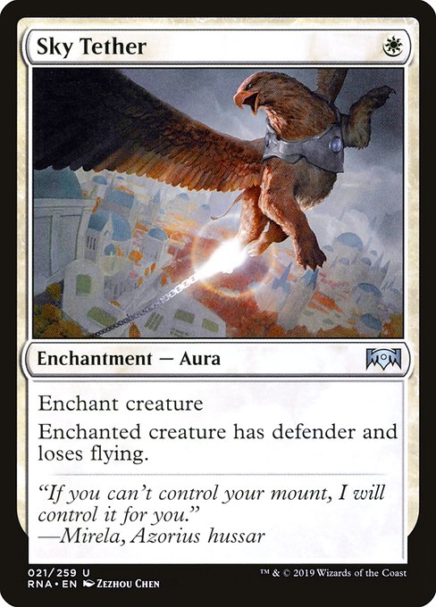 Sky Tether from Ravnica Allegiance
