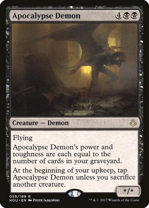 Apocalypse Demon highlighted card art