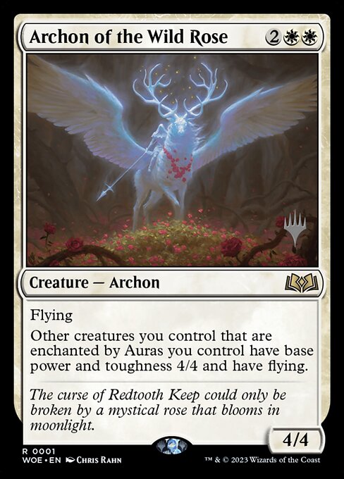 Archon of the Wild Rose from Wilds of Eldraine Promos