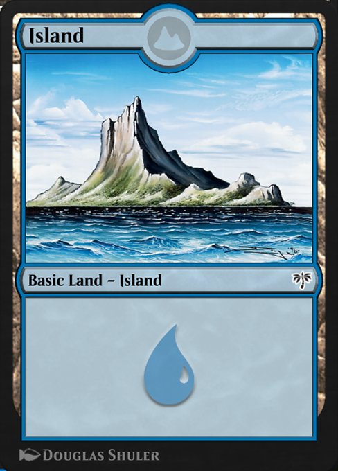 Island from MTG Arena Promos