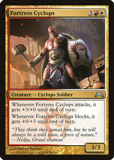 Fortress Cyclops highlighted card art