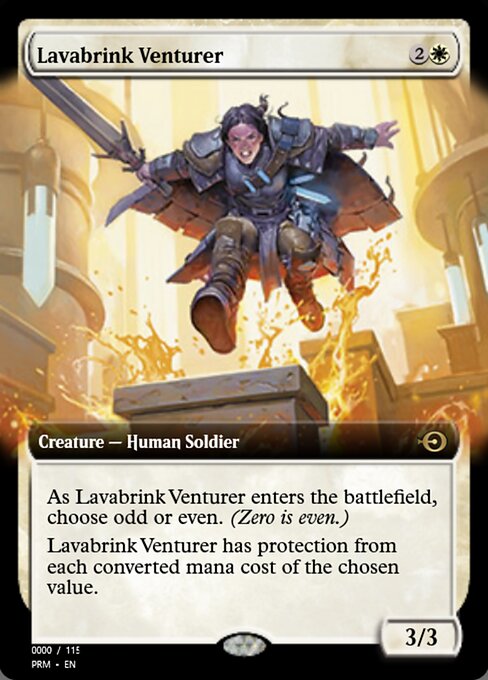 Lavabrink Venturer highlighted card art