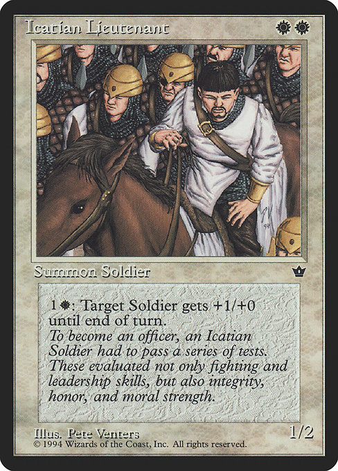 Icatian Lieutenant from Fallen Empires