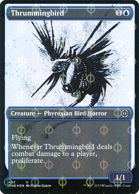 Thrummingbird from Phyrexia: All Will Be One