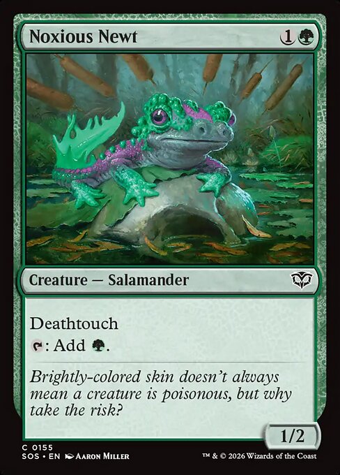 Noxious Newt from Secrets of Strixhaven