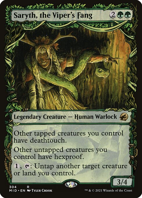 Saryth, the Viper's Fang from Innistrad: Midnight Hunt