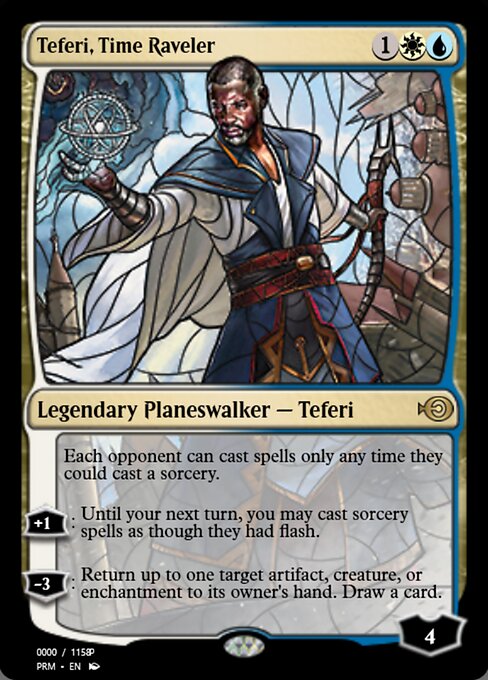 Teferi, Time Raveler from Magic Online Promos