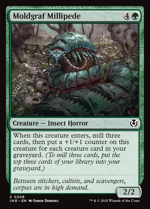 Moldgraf Millipede highlighted card art