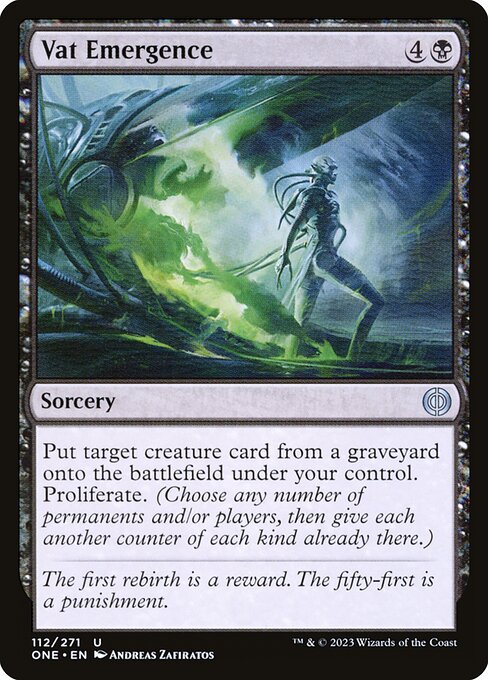 Vat Emergence highlighted card art