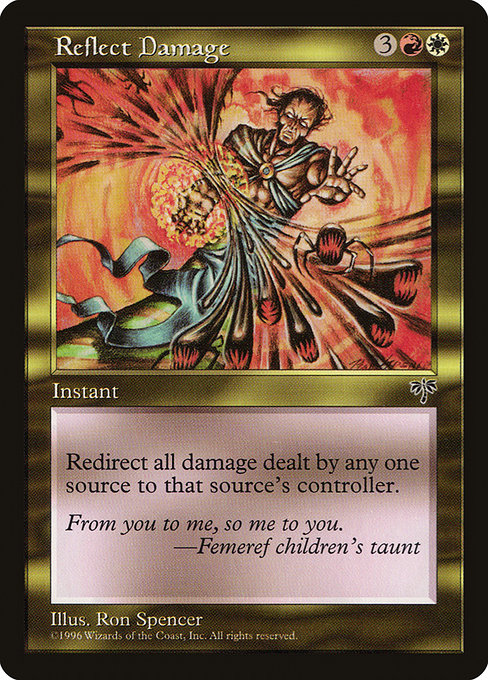 Reflect Damage highlighted card art