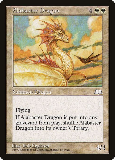 Alabaster Dragon from Weatherlight