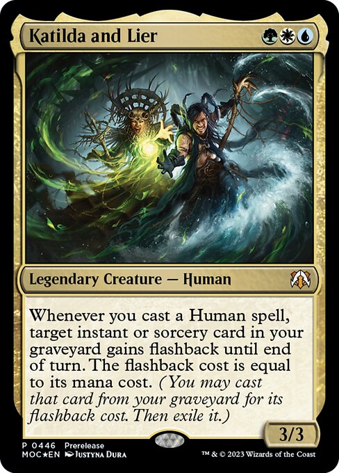 Katilda and Lier highlighted card art
